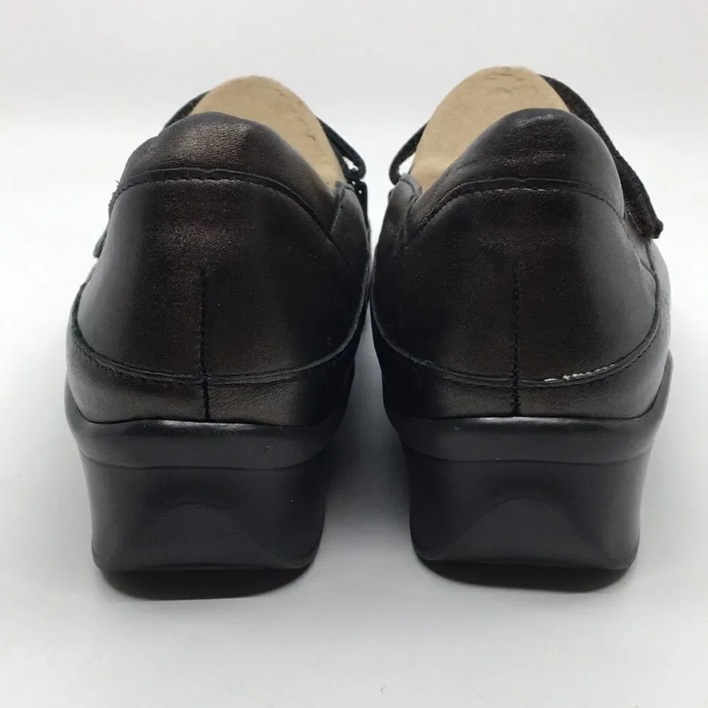 Finn Comfort Women's Soft Hempstead Zeder Shel Bronze Leather UK 7 US 9.5